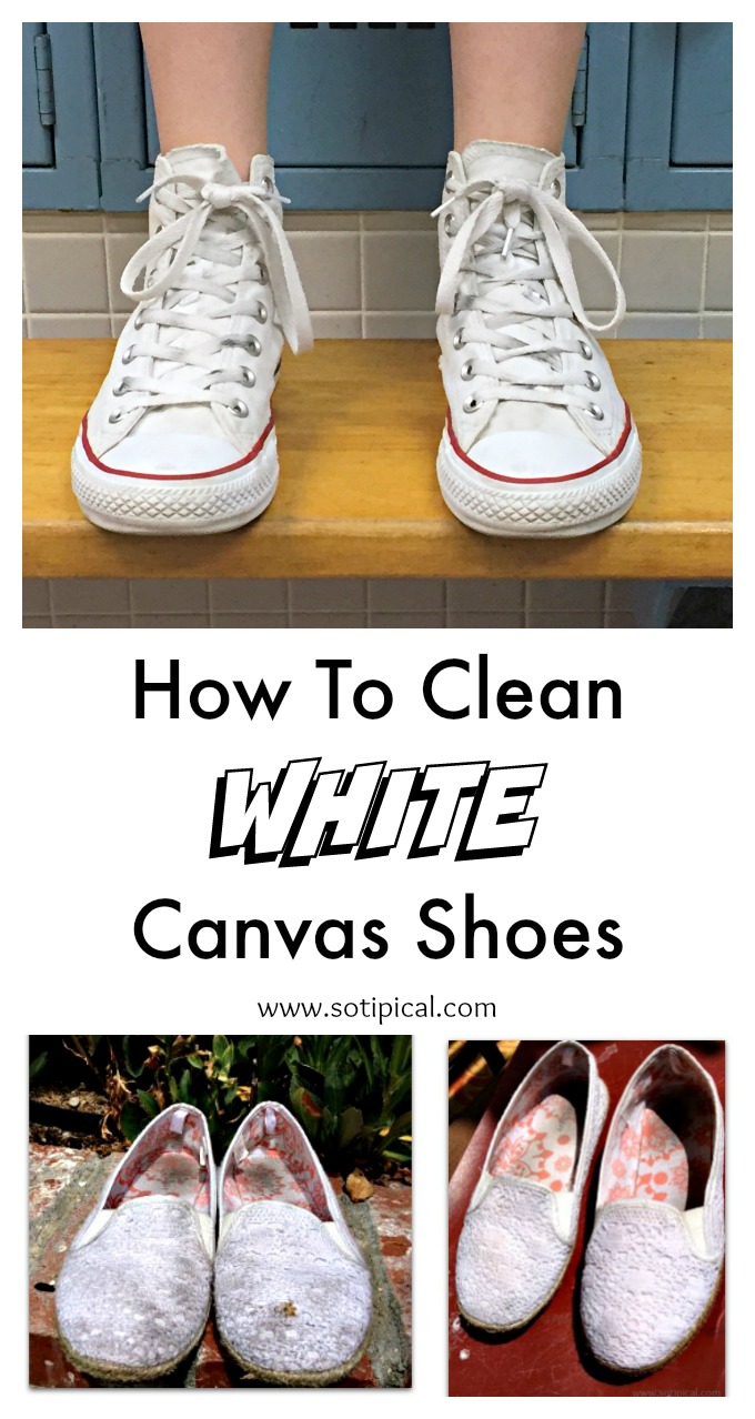 How to Clean Canvas Shoes