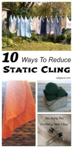 Reduce Static Cling